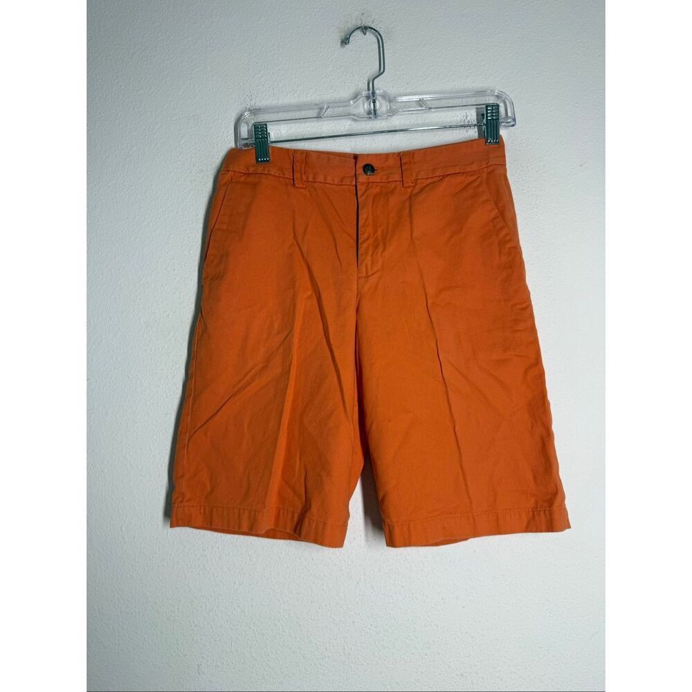 Polo Ralph Lauren Orange Chino Shorts Size 14 Cotton Classic Casual